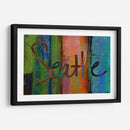 Resumen De Seattle - Sisa Jasper | Cuadro decorativo de Canvas Lab