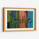 Resumen De Seattle - Sisa Jasper | Cuadro decorativo de Canvas Lab