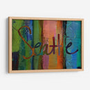 Resumen De Seattle - Sisa Jasper | Cuadro decorativo de Canvas Lab
