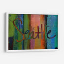 Resumen De Seattle - Sisa Jasper | Cuadro decorativo de Canvas Lab