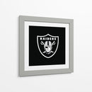 Logo Oakland Raiders | Cuadro decorativo de Canvas Lab