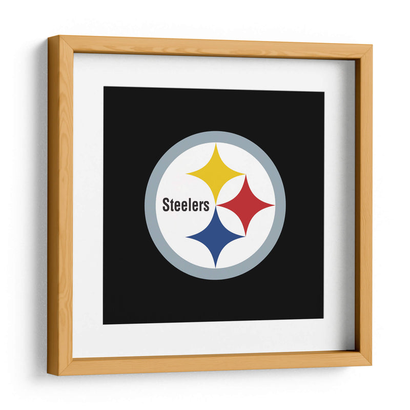 Logo Pittsburgh Steelers | Cuadro decorativo de Canvas Lab