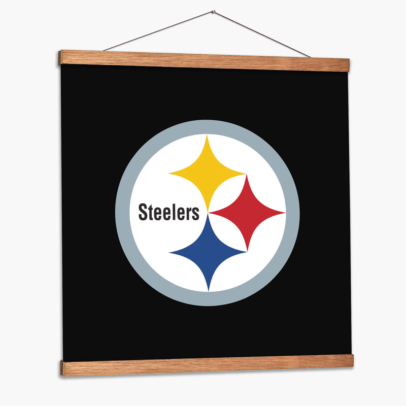 Logo Pittsburgh Steelers | Cuadro decorativo de Canvas Lab