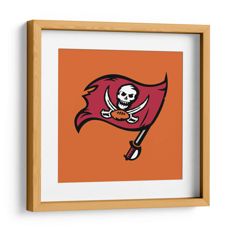 Logo Tampa Bay Buccaneers | Cuadro decorativo de Canvas Lab