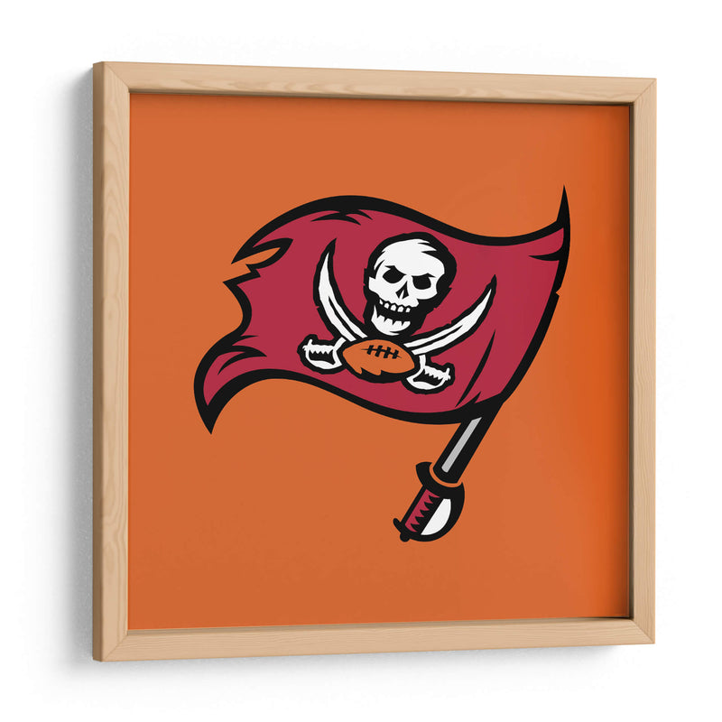 Logo Tampa Bay Buccaneers | Cuadro decorativo de Canvas Lab