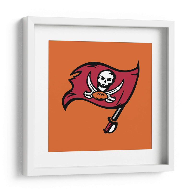 Logo Tampa Bay Buccaneers | Cuadro decorativo de Canvas Lab