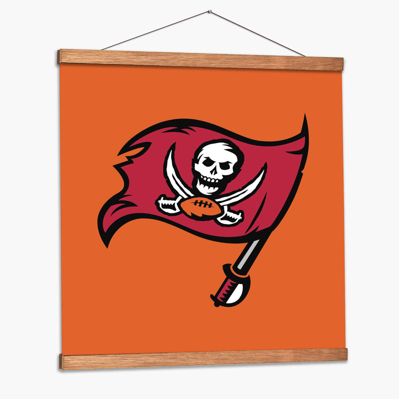 Logo Tampa Bay Buccaneers | Cuadro decorativo de Canvas Lab