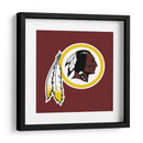Logo Washington Redskins | Cuadro decorativo de Canvas Lab