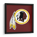 Logo Washington Redskins | Cuadro decorativo de Canvas Lab