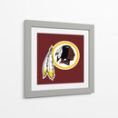 Logo Washington Redskins | Cuadro decorativo de Canvas Lab