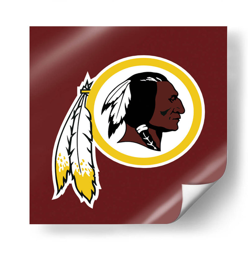 Logo Washington Redskins | Cuadro decorativo de Canvas Lab
