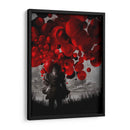 Los globos rojos | Cuadro decorativo de Canvas Lab