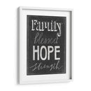 Pizarra Fe Iv - Grace Popp | Cuadro decorativo de Canvas Lab