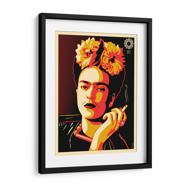 Kahlo - David Aste | Cuadro decorativo de Canvas Lab