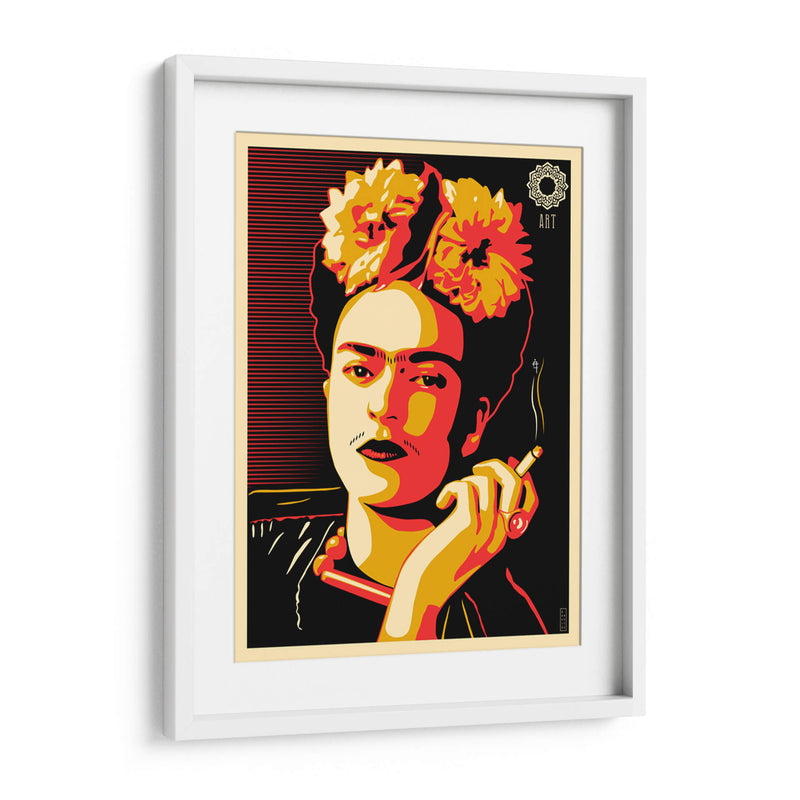 Kahlo - David Aste | Cuadro decorativo de Canvas Lab
