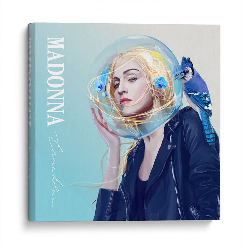 Madonna true blue | Cuadro decorativo de Canvas Lab