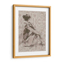 Figura Con Damasco I - Ethan Harper | Cuadro decorativo de Canvas Lab