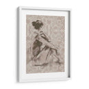 Figura Con Damasco I - Ethan Harper | Cuadro decorativo de Canvas Lab