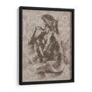 Figura Con Damask Ii - Ethan Harper | Cuadro decorativo de Canvas Lab