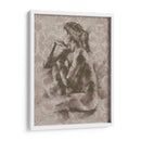 Figura Con Damask Ii - Ethan Harper | Cuadro decorativo de Canvas Lab