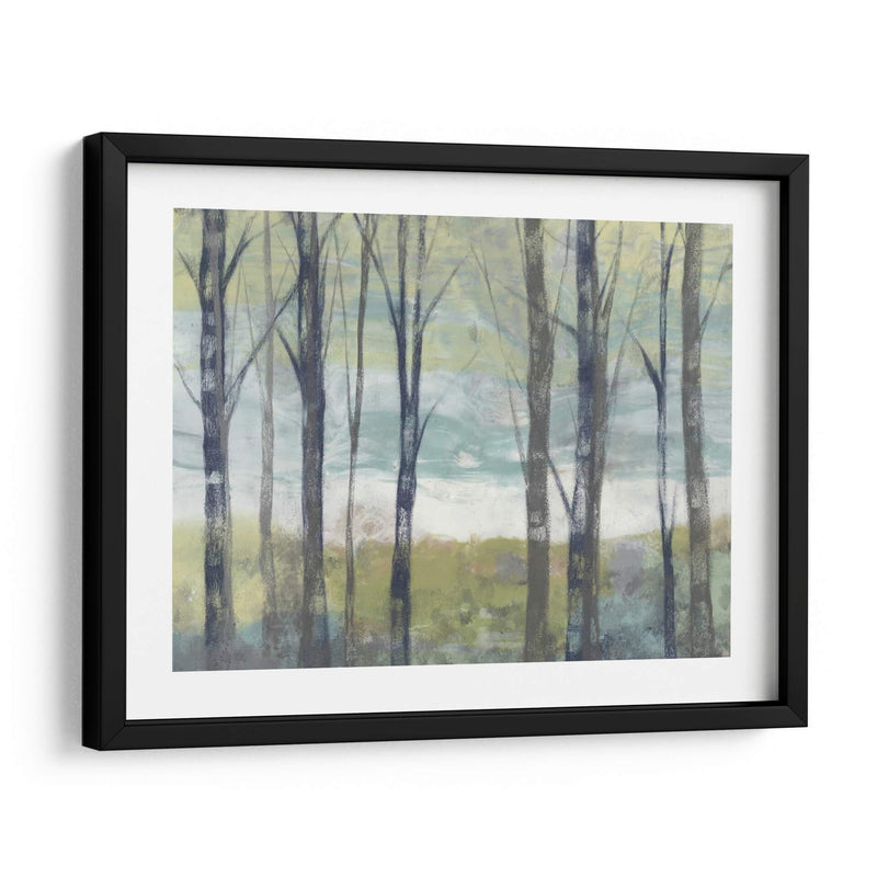 Birches Pastel Ii - Jennifer Goldberger | Cuadro decorativo de Canvas Lab