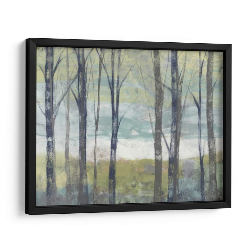 Birches Pastel Ii - Jennifer Goldberger | Cuadro decorativo de Canvas Lab