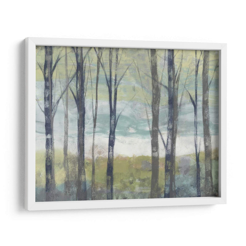 Birches Pastel Ii - Jennifer Goldberger | Cuadro decorativo de Canvas Lab