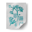 Coral Teal I - Jennifer Goldberger | Cuadro decorativo de Canvas Lab