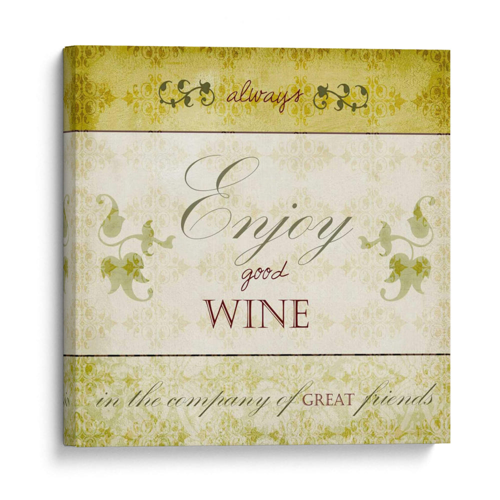 Frases De Vino Vi - Studio W | Cuadro decorativo de Canvas Lab