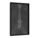 Plan De Guitarra Eléctrica I - Ethan Harper | Cuadro decorativo de Canvas Lab