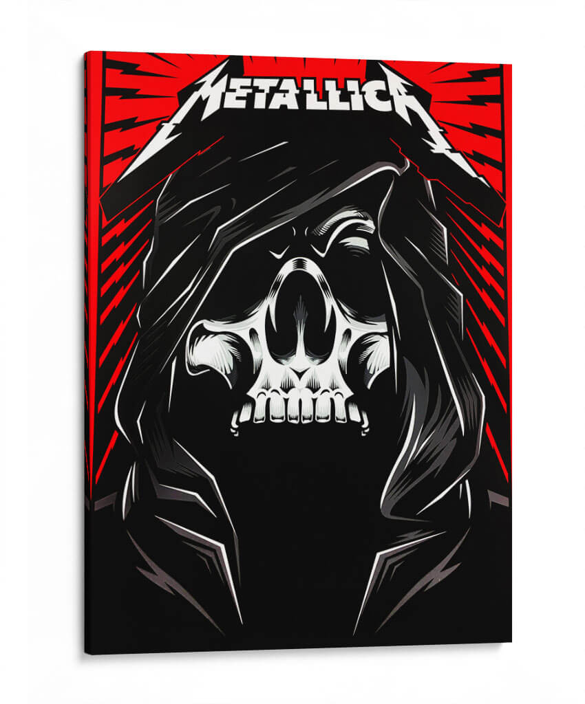 Metallica skeleton | Cuadro decorativo de Canvas Lab