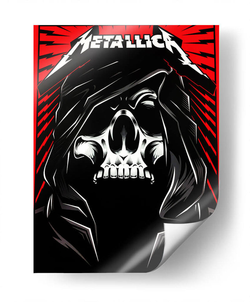 Metallica skeleton | Cuadro decorativo de Canvas Lab