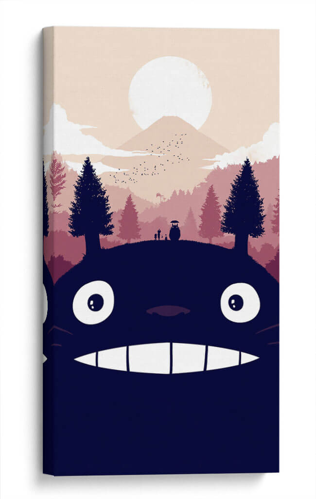 Mi vecino Totoro | Cuadro decorativo de Canvas Lab