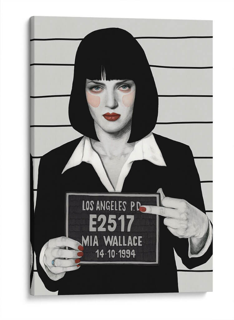 Mia Wallace | Cuadro decorativo de Canvas Lab