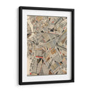 Mapa Moderno De Brooklyn - Nikki Galapon | Cuadro decorativo de Canvas Lab