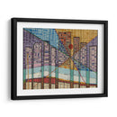 Mapa Moderno De Detroit - Nikki Galapon | Cuadro decorativo de Canvas Lab