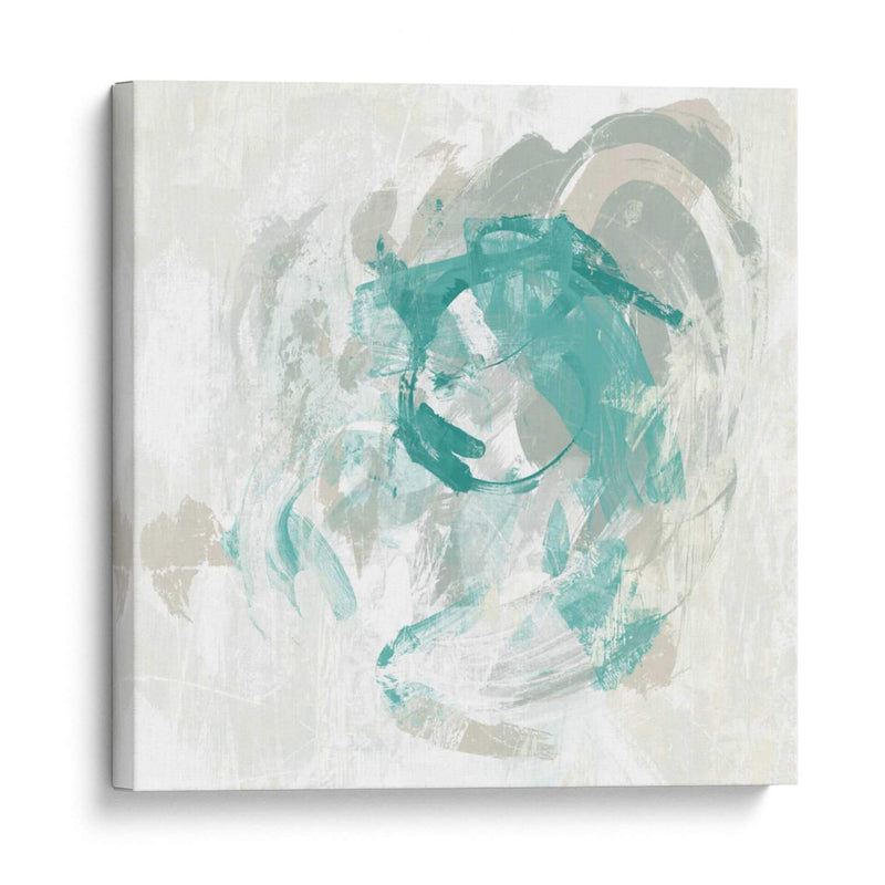 Niebla Teal I - June Erica Vess | Cuadro decorativo de Canvas Lab