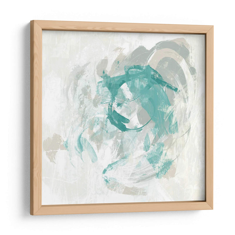 Niebla Teal I - June Erica Vess | Cuadro decorativo de Canvas Lab