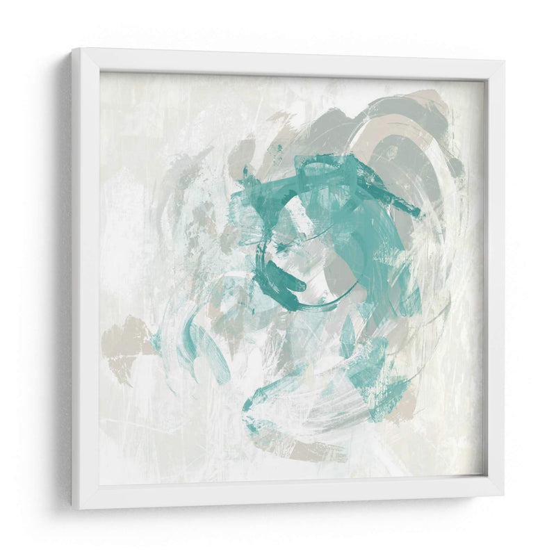 Niebla Teal I - June Erica Vess | Cuadro decorativo de Canvas Lab