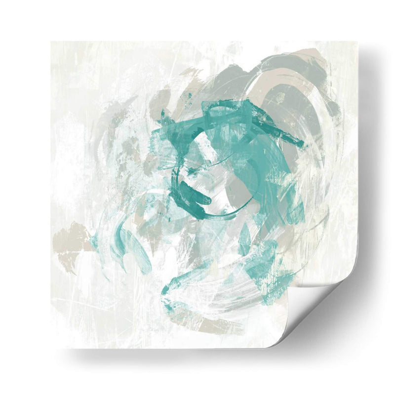 Niebla Teal I - June Erica Vess | Cuadro decorativo de Canvas Lab