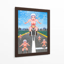 Motogirls | Cuadro decorativo de Canvas Lab