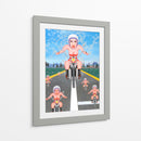 Motogirls | Cuadro decorativo de Canvas Lab