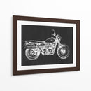 Gráfico De Motocicletas Ii - Megan Meagher | Cuadro decorativo de Canvas Lab