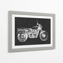 Gráfico De Motocicletas Ii - Megan Meagher | Cuadro decorativo de Canvas Lab