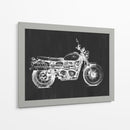 Gráfico De Motocicletas Ii - Megan Meagher | Cuadro decorativo de Canvas Lab