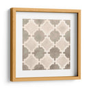 Azulejo De Acuarela Neutra I - June Erica Vess | Cuadro decorativo de Canvas Lab