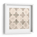 Azulejo De Acuarela Neutra Iv - June Erica Vess | Cuadro decorativo de Canvas Lab