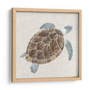 Tortuga De Mar I - Naomi McCavitt | Cuadro decorativo de Canvas Lab