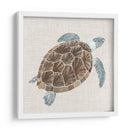 Tortuga De Mar I - Naomi McCavitt | Cuadro decorativo de Canvas Lab
