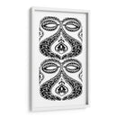 Paneles De Bandw Arabesque I - Chariklia Zarris | Cuadro decorativo de Canvas Lab